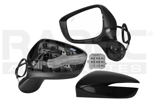 [018-1920-17] ESPEJO MZ CX5 15-17 ELECTRICO C/DIRECCIONAL C/SENSOR DE PROXIMIDAD P/PINTAR 6 PINES I GRAND TOURING/S GRAND TOURING L4 4 CILINDROS 2.0/2.5L 5 PUERTAS IZQ