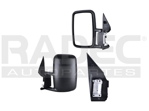 [018-2006-01] ESPEJO MC SPRINTER 04-06 MANUAL NEGRO VM IZQ