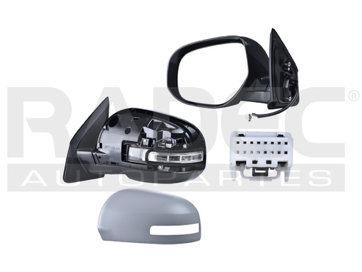 [018-2208-07] ESPEJO MT OUTLANDER 14-19 ELECTRICO C/DESEMPANANTE C/DIRECCIONAL P/PINTAR 7 PINES XLS/LIMITED/LS/ES/SE/GT IZQ