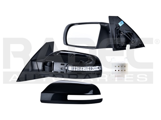 [018-2302-35] ESPEJO NS ALTIMA 08-12 ELECTRICO C/DESEMPANANTE C/DIRECCIONAL P/PINTAR 7 PINES S/SE/ L4/V6 4/6 CILINDROS 2.5/3.5L 2 PUERTAS IZQ