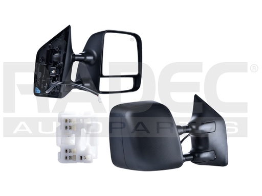 [018-2304-08] ESPEJO NS ARMADA 04-15 ELECTRICO C/DESEMPANANTE TELESCOPICO CORRUGADO 5 PINES SE/SV/PRO-4X V8 8 CILINDROS 5.6L 5 PUERTAS DER