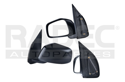 [018-2307-15] ESPEJO NS FRONTIER 05-19 MANUAL CORRUGADO LE/S/SE/COMFORT/PRO-4X/DESERT RUNNER L4/V6 4/6 CILINDROS 2.4/2.5/4.0L 2/4 PUERTAS IZQ
