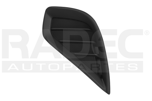 [003-3006-13] REJILLA FASCIA DELANTERA TY HIGHLANDER 20-22 S/HOYO P/FARO LE V6 6 CILINDROS 3.5L 5 PUERTAS IZQ