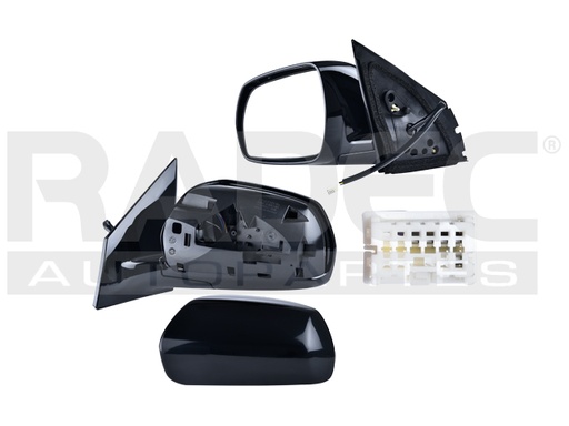 [018-2312-11] ESPEJO NS MURANO 04-08 ELECTRICO C/DESEMPANANTE P/PINTAR 4 PINES S/SE/SL V6 6 CILINDROS 3.5L 5 PUERTAS IZQ