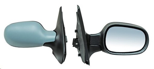 [018-2314-08] ESPEJO NS PLATINA/CLIO 02-10 C/CONTROL P/PINTAR DER