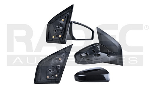 [018-2316-12] ESPEJO NS SENTRA 07-12 C/CONTROL P/PINTAR PREMIUM/LUXURY/EMOTION/SE-R/S/SL/SR/BASE L4 4CILINDROS 2.0/2.5 4 PUERTAS DER