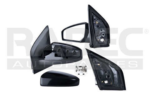 [018-2316-15] ESPEJO NS SENTRA 07-12 ELECTRICO P/PINTAR 3 PINES PREMIUM/LUXURY/EMOTION/SE-R/S/SL/SR/BASE L4 4CILINDROS 2.0/2.5 4 PUERTAS IZQ