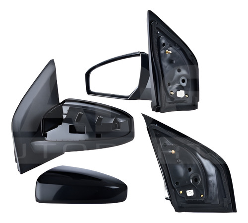 [018-2316-15] ESPEJO NS SENTRA 07-12 ELECTRICO P/PINTAR 3 PINES PREMIUM/LUXURY/EMOTION/SE-R/S/SL/SR/BASE L4 4CILINDROS 2.0/2.5 4 PUERTAS IZQ
