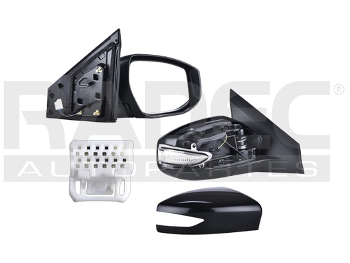 [018-2316-36] ESPEJO NS SENTRA 13-16 ELECTRICO C/DESENPANANTE C/DIRECCIONAL P/PINTAR 7 PINES SENSE/ADVANCE/S/SL/SR L4 4CILINDROS 1.8L 4 PUERTAS DER
