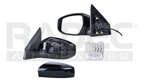 [018-2316-39] ESPEJO NS SENTRA 13-16 ELECTRICO P/PINTAR 3 PINES IZQ