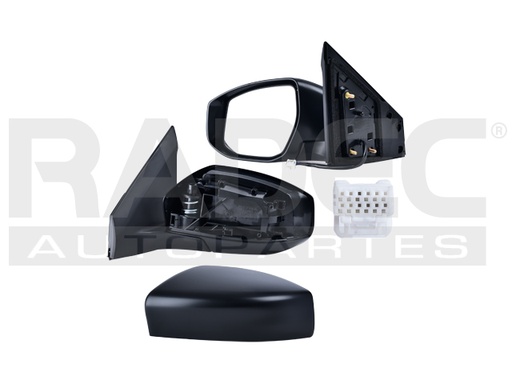 [018-2316-45] ESPEJO NS SENTRA 13-15 ELECTRICO C/DESENPANANTE P/PINTAR 5 PINES V/SENSE L4 4CILINDROS 1.8L 4 PUERTAS IZQ