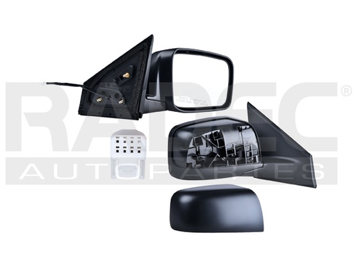 [018-2317-00] ESPEJO NS ROGUE 08-14 ELECTRICO C/DESEMPANANTE CORRUGADO 5 PINES KROM/SENSE/ADVANCE/SV/S/SL DER