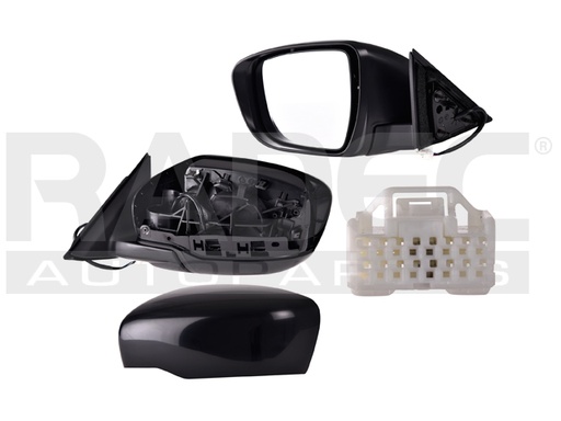 [018-2317-07] ESPEJO NS ROGUE 15-20 ELECTRICO P/PINTAR 5 PINES S/SL/SV IZQ