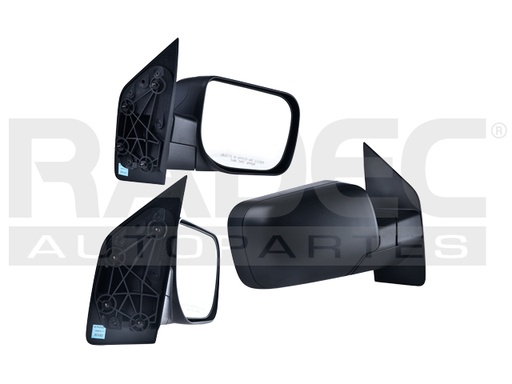 [018-2319-00] ESPEJO NS ARMADA 04-15 MANUAL CORRUGADO LE/XE/SL/SV/SE/SE OFF-ROAD/PRO-4X/PLATINUM V8 8 CILINDROS 5.6L 5 PUERTAS DER