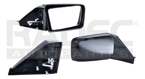 [018-2321-02] ESPEJO NS TSURU I 84-87 2 PUERTAS C/CONTROL NEGRO ALL MODELS DER