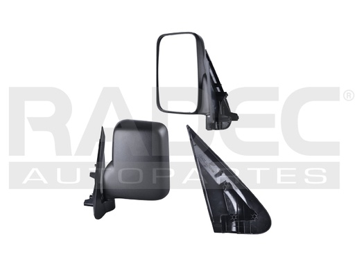 [018-2322-01] ESPEJO NS URVAN 02-13 MANUAL NEGRO IZQ