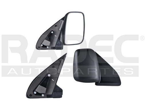 [018-2322-04] ESPEJO NS URVAN 14-20 MANUAL NEGRO DER