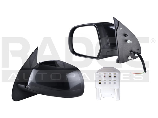 [018-2327-03] ESPEJO NS MARCH 12-23 ELECTRICO P/PINTAR 3 PINES IZQ
