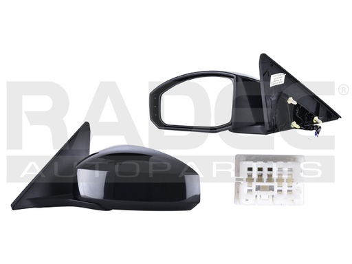 [018-2328-01] ESPEJO NS 350Z 03-08 ELECTRICO NEGRO TRA