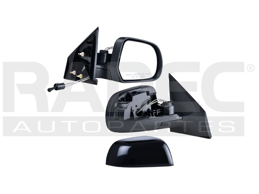 [018-2330-08] ESPEJO NS VERSA 12-14 C/CONTROL P/PINTAR S/S PLUS/SL/SV/EXCLUSIVE/ADVANCE/SENSE L4 4 CILINDROS 1.6L 4 PUERTAS DER