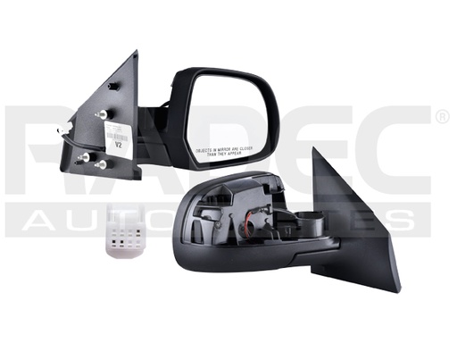 [018-2330-14] ESPEJO NS VERSA 12-14 ELECTRICO S/CONCHA