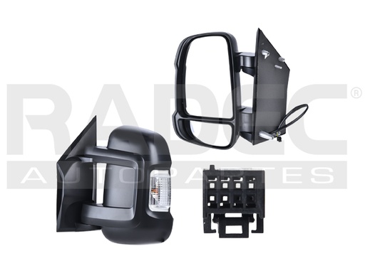 [018-2408-01] ESPEJO PG MANAGER 09-20 MANUAL C/DIRECCIONAL NEGRO MULTIJET 3.0 D/MULTIJET 2.2 D/HDI 3.0/HDI 2.2 IZQ