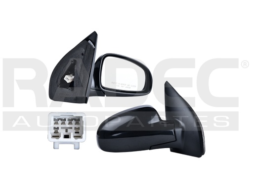 [018-2501-02] ESPEJO PT G3 07-09 ELECTRICO C/DESENPANANTE P/PINTAR BASE/LT/LS L4 4CILINDROS 2.0/2.2/2.4L 2 PUERTAS DER