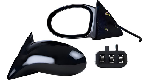 [018-2504-05] ESPEJO PT GRAND AM 02-05 ELECTRICO CORRUGADO 3 PINES SE2/SE1/SE/GT1/GT/BASE L4/V6 4/6CILINDROS 2.2/3.4L 4 PUERTAS IZQ