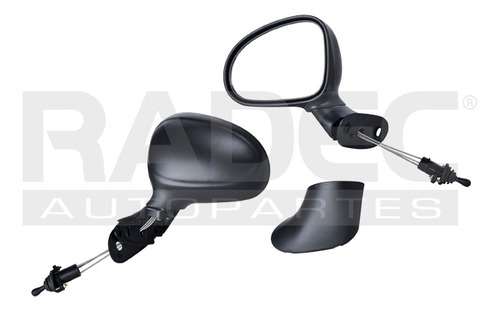 [018-2506-01] ESPEJO PT MATIZ 04-05 C/CONTROL NEGRO 1.0/0.8 IZQ