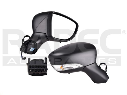 [018-2601-02] ESPEJO RN CLIO 15-17 ELECTRICO C/DESEMPANANTE C/DIRECCIONAL P/PINTAR 7 PINES RS L4 4 CILINDROS 1.6L 5 PUERTAS DER