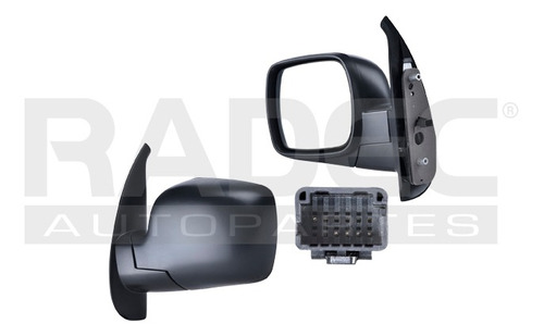 [018-2602-05] ESPEJO RN KANGOO 12-18 ELECTRICO P/PINTAR 3 PINES EXPRESS L4 4 CILINDROS 1.6L 5 PUERTAS IZQ