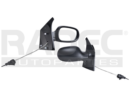 [018-2605-08] ESPEJO RN SCENIC 01-04 C/CONTROL NEGRO 1