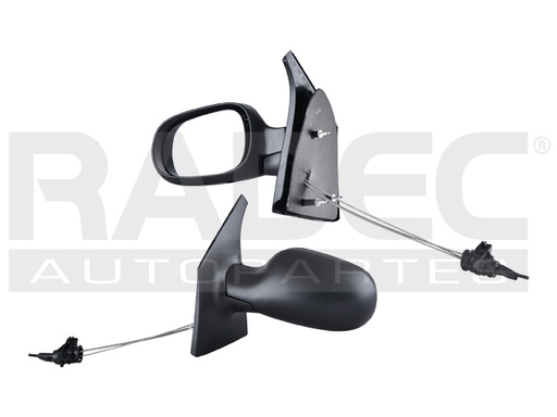 [018-2605-09] ESPEJO RN SCENIC 01-04 C/CONTROL NEGRO 1