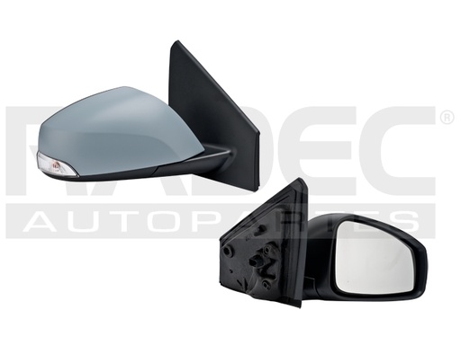 [018-2608-02] ESPEJO RN FLUENCE 11-17 ELECTRICO C/DESENPANANTE C/DIRECCIONAL P/PINTAR 7 PINES AUTHENTIQUE/DINAMIQUE/EXPRESSION/PRIVILEGE L4 4 CILINDROS 2.0L 4 PUERTAS DER