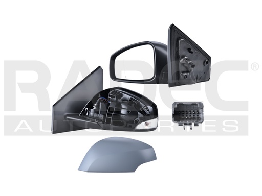 [018-2608-03] ESPEJO RN FLUENCE 11-17 ELECTRICO C/DESENPANANTE C/DIRECCIONAL P/PINTAR 7 PINES AUTHENTIQUE/DINAMIQUE/EXPRESSION/PRIVILEGE L4 4 CILINDROS 2.0L 4 PUERTAS IZQ