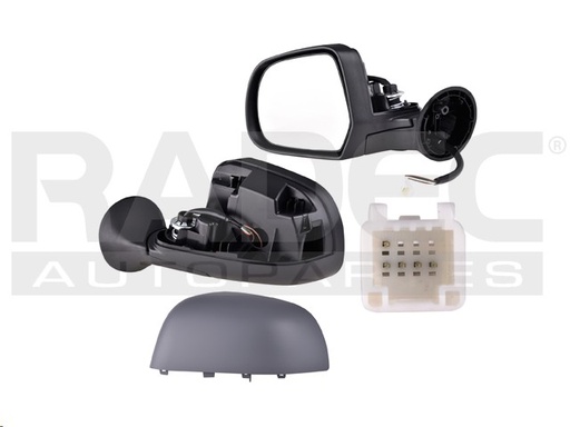 [018-2612-05] ESPEJO RN DUSTER 13-20 ELECTRICO C/DESEMPANANTE 5 PINES IZQ
