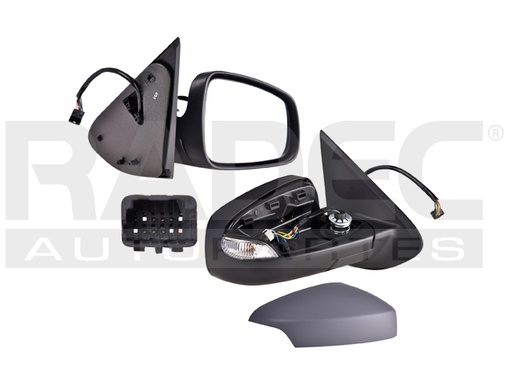 [018-2613-02] ESPEJO RN LOGAN 15-19 ELECTRICO C/DIRECCIONAL P/PINTAR 5 PINES DER