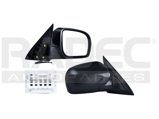 [018-2801-00] ESPEJO SB FORESTER 09-10 ELECTRICO C/DESENPANANTE P/PINTAR 5 PINES XT/XLS/XS/X H4 4CILINDROS 2.5L 4 PUERTAS DER
