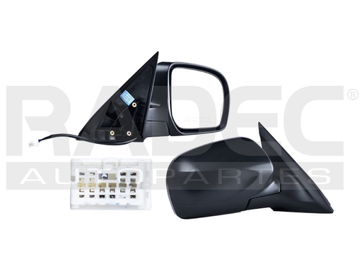 [018-2801-02] ESPEJO SB FORESTER 11-12 ELECTRICO C/DESENPANANTE P/PINTAR 5 PINES XT/XLS/XS/X H4 4CILINDROS 2.5L 4 PUERTAS DER