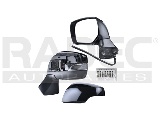[018-2801-07] ESPEJO SB FORESTER 13-16 ELECTRICO C/DESEMPANANTE C/DIRECCIONAL P/PINTAR 7 PINES I2.5/XT2.0/XT/XSL/XS/X IZQ