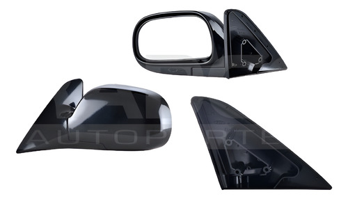 [018-3004-03] ESPEJO TY COROLLA 93-97 MANUAL NEGRO DX/BASE/CE/LE IZQ
