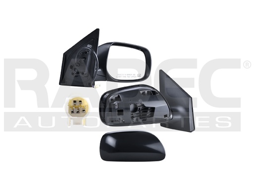 [018-3004-28] ESPEJO TY COROLLA 09-13 ELECTRICO C/DESEMPANANTE P/PINTAR 5 PINES BASE/XRS/S/CE/XLE/LE/L DER