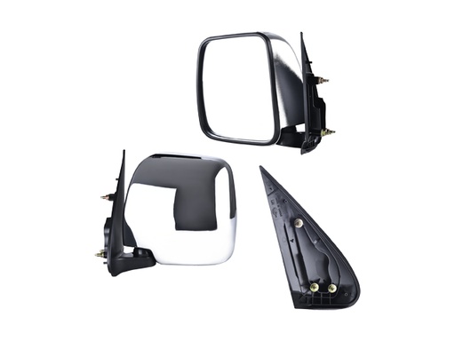 [018-3005-03] ESPEJO TY HIACE 06-13 MANUAL CROMADO IZQ