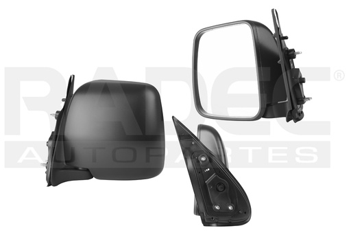 [018-3005-07] ESPEJO TY HIACE 14-19 CORRUGADO PASAJEROS V6 6CILINDROS 3.5L 4 PUERTAS IZQ