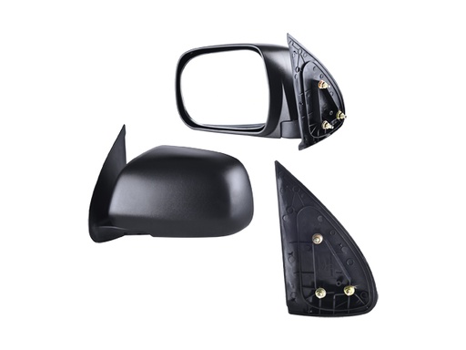 [018-3007-01] ESPEJO TY HILUX 05-11 MANUAL NEGRO IZQ
