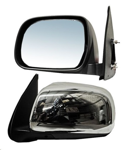 [018-3007-09] ESPEJO TY HILUX 05-11 ELECTRICO CROMADO 3 PINES IZQ