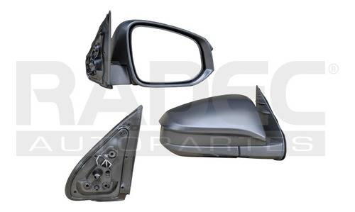 [018-3007-16] ESPEJO TY HILUX 16-21 MANUAL CORRUGADO 4X2/BASE/CHASIS CAB. L4 4 CILINDROS 2.7/2.8L 2/4 PUERTAS DER