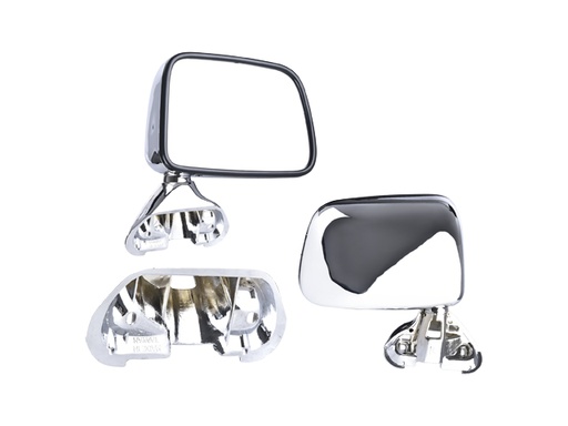 [018-3010-08] ESPEJO TY PICK UP 89-95 MANUAL CROMADO (U.T.P) DER