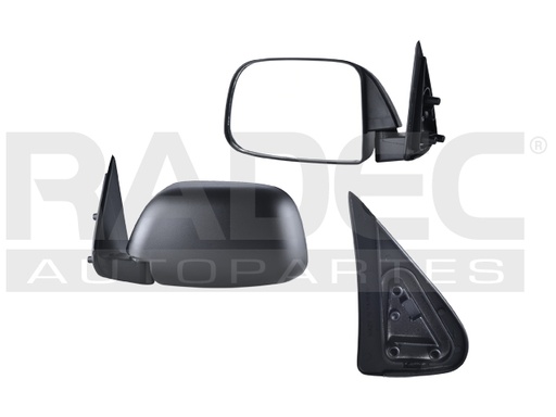 [018-3010-15] ESPEJO TY PICK UP 89-95 4X4 MANUAL NEGRO SR-5/DLX/BASE (U.T.P) IZQ