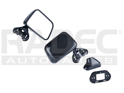 [018-3010-32] ESPEJO TY PICK UP 89-95 MANUAL LISO NEGR